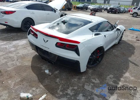2014 Chevrolet Corvette Stingray Z51 из США, поврежденный, VIN 1G1YK2D75E5129371